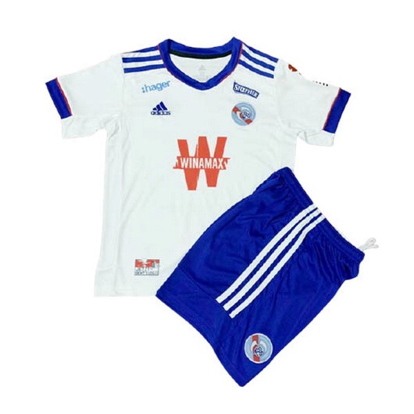 Camiseta Estrasburgo Segunda Equipación Niños 2020-2021 Blanco